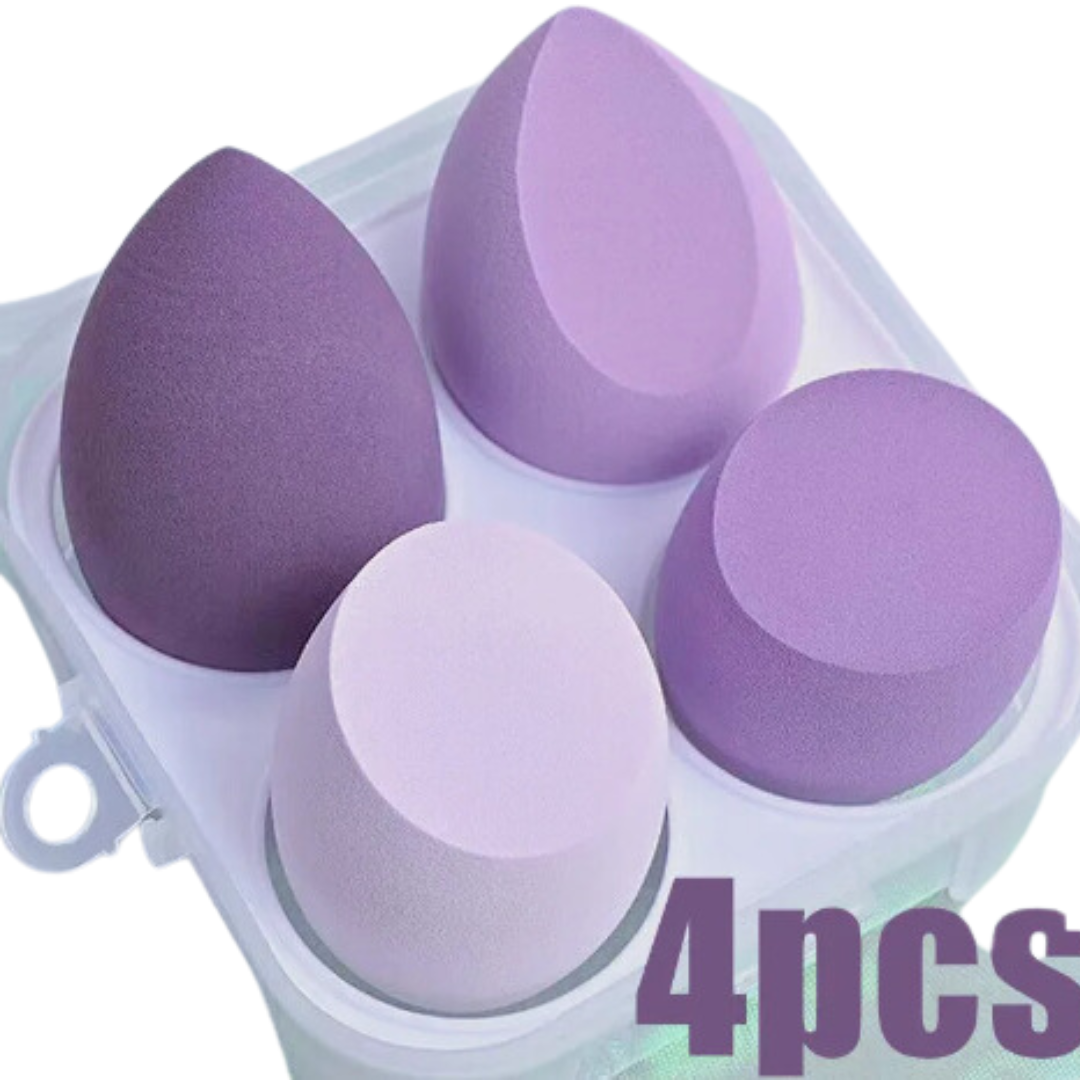 4 Esponjas Inovadoras de Maquiagem