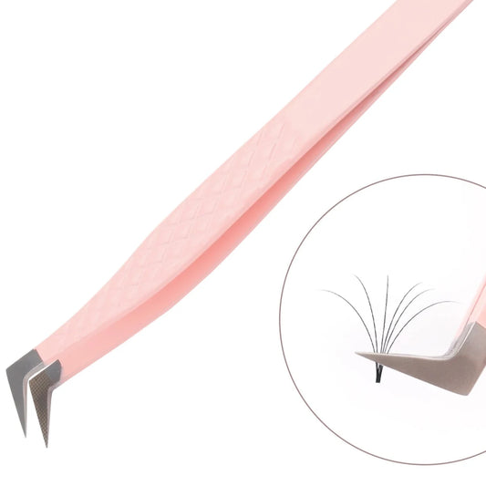 Pinças De Aço Inoxidável Para Extensão De Cílios